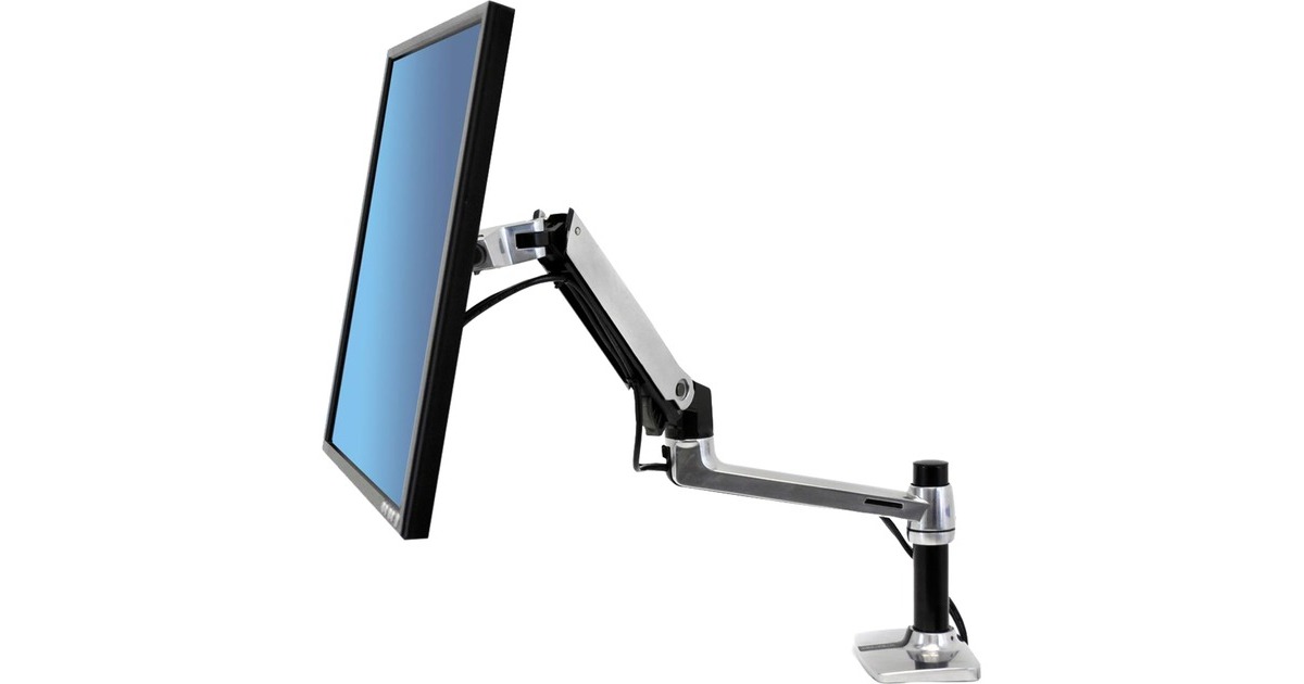 Ergotron LX Desk Mount LCD Arm ALU, Monitorhalterung(silber)