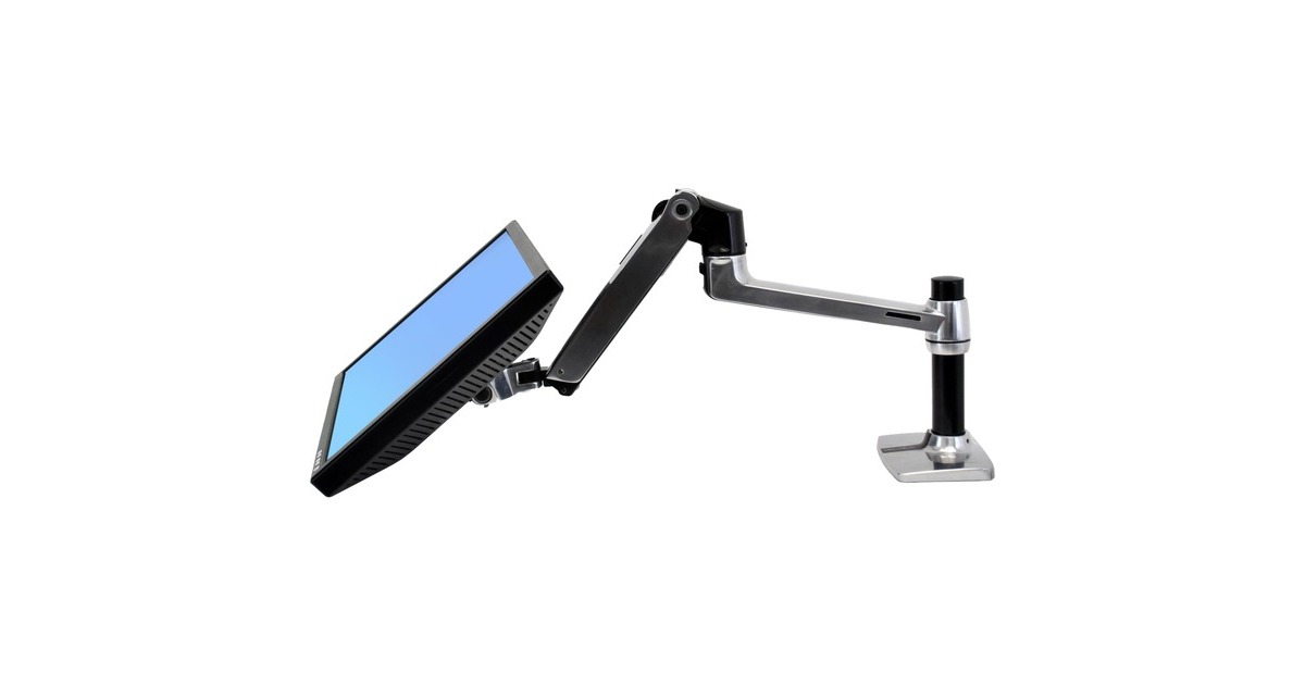 Ergotron LX Desk Mount LCD Arm ALU, Monitorhalterung(silber)