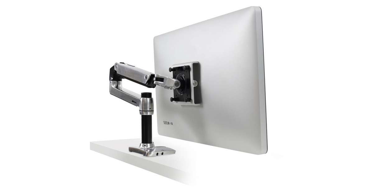 Ergotron LX Desk Mount LCD Arm ALU, Monitorhalterung(silber)