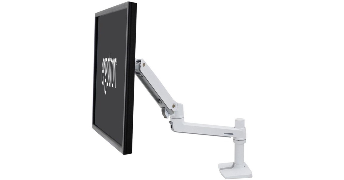 Ergotron LX Desk Mount LCD Arm, Monitorhalterung(weiß, für Tischmontage)