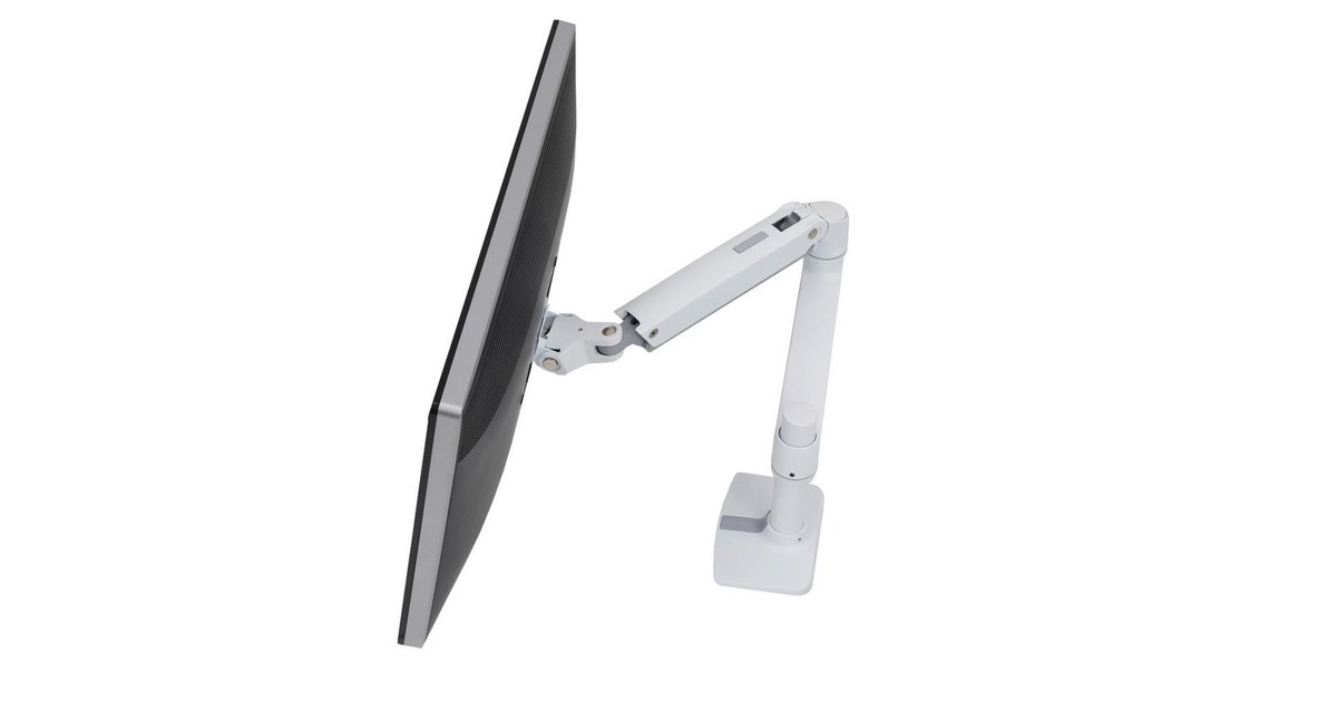 Ergotron LX Desk Mount LCD Arm, Monitorhalterung(weiß, für Tischmontage)