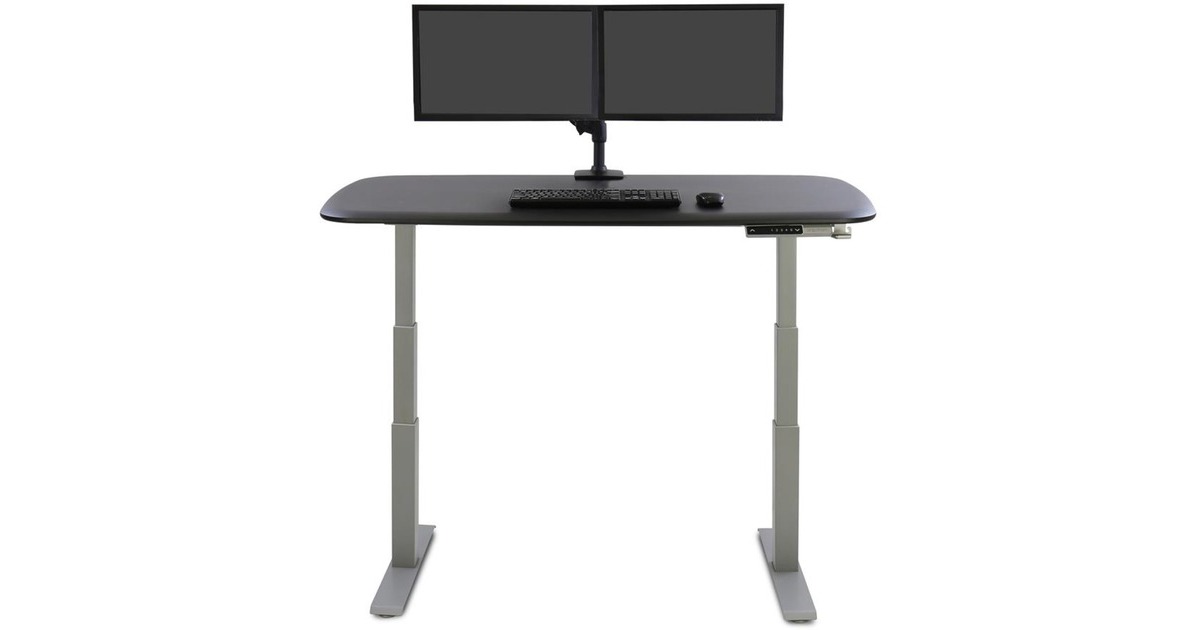 Ergotron LX Dual Direct Monitor Arm, Monitorhalterung(schwarz)