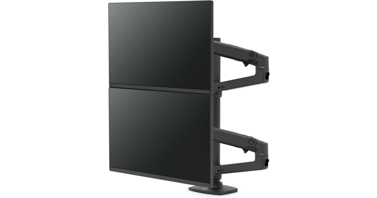 Ergotron LX Dual Monitor Arm, Monitorhalterung(schwarz)