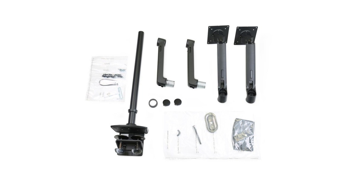 Ergotron LX Dual Monitor Arm, Monitorhalterung(schwarz)