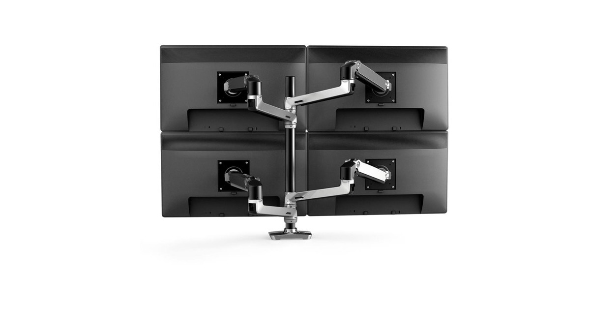 Ergotron LX Dual Monitor Arm, Monitorhalterung(aluminium)