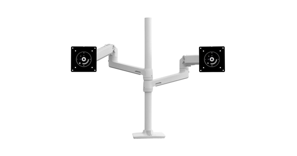 Ergotron LX-Dual-Stacking-Arm, Monitorhalterung(weiß)