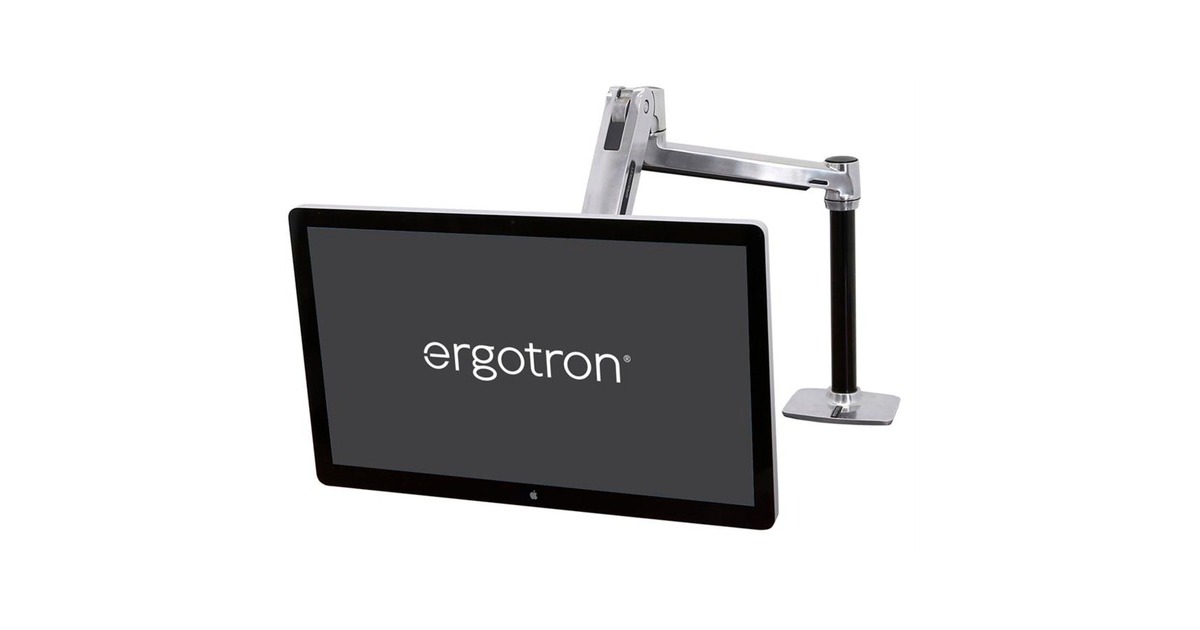 Ergotron LX Monitor Arm Steh-Sitz, Monitorhalterung(aluminium)