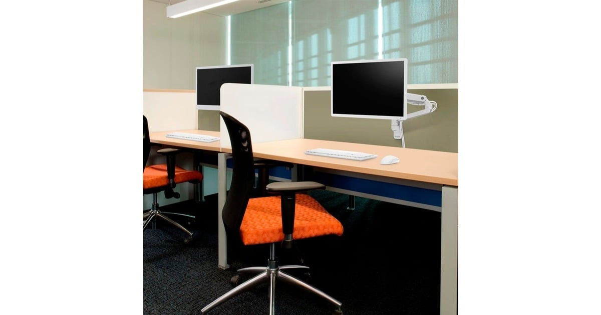 Ergotron MXV Wand-Monitor-Arm, Monitorhalterung(weiß, Outlet)