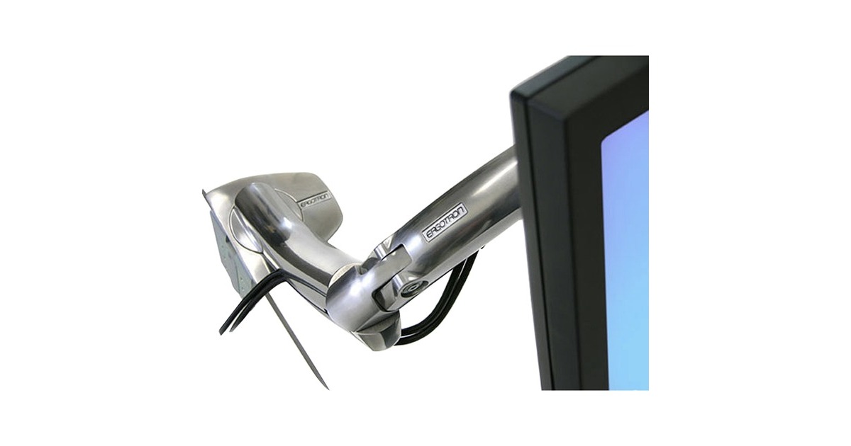 Ergotron MX LCD-Arm Tischmontage, Monitorhalterung(silber)