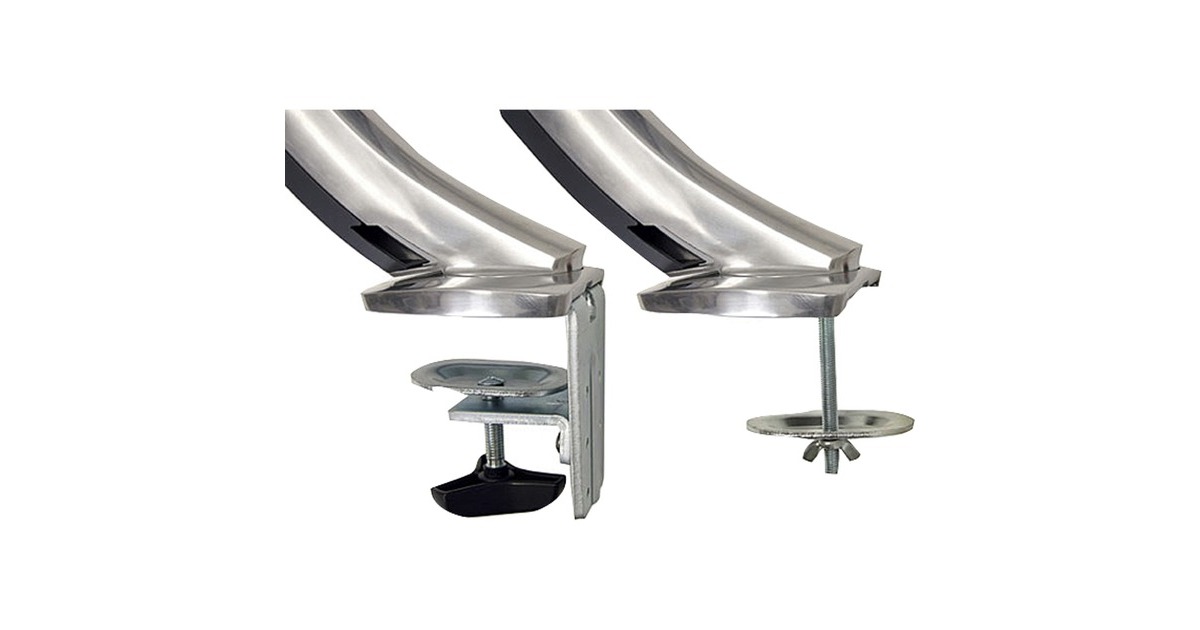 Ergotron MX LCD-Arm Tischmontage, Monitorhalterung(silber)