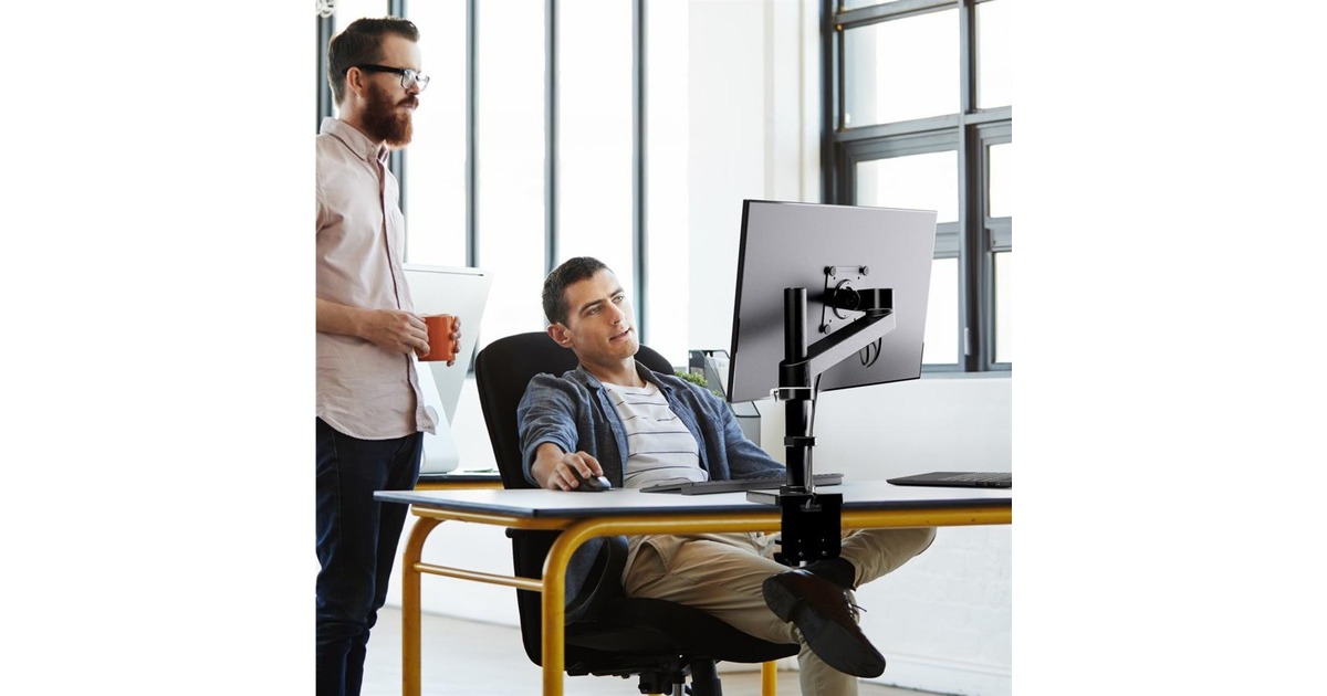 Ergotron NX Monitor Arm, Monitorhalterung(schwarz (matt))