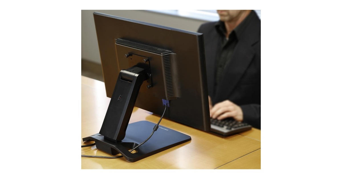 Ergotron Neo-Flex Touchscreen-Standfuß, Monitorhalterung(schwarz)