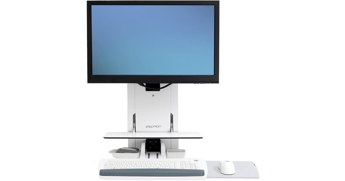 Ergotron StyleView Sitz-Steh-Vertical Lift, Halterung(weiß)