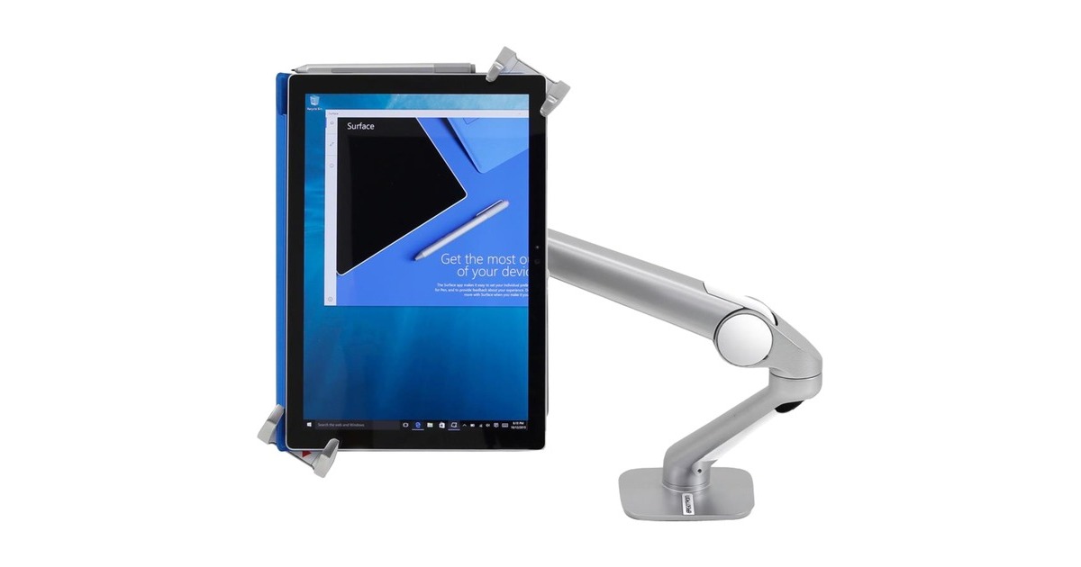 Ergotron Verriegelbare Tabletbefestigung, Sicherung(silber)