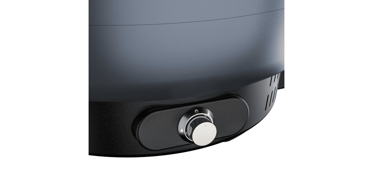 Everdure 1-Brenner Pizzaofen Kiln S graphite(dunkelgrau, 8,5 kW, für Pizzen bis ca. Ø 40cm)