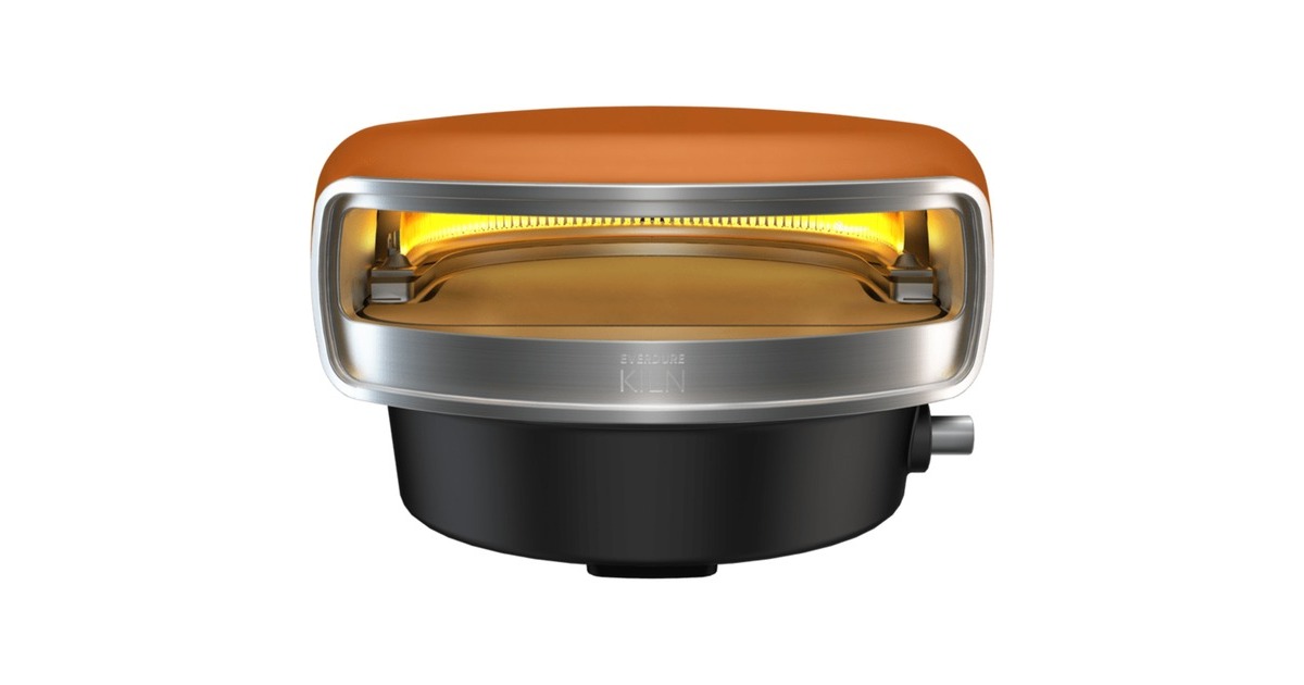 Everdure 1-Brenner Pizzaofen Kiln S terracotta(orange, 8,5 kW, für Pizzen bis ca. Ø 40cm)