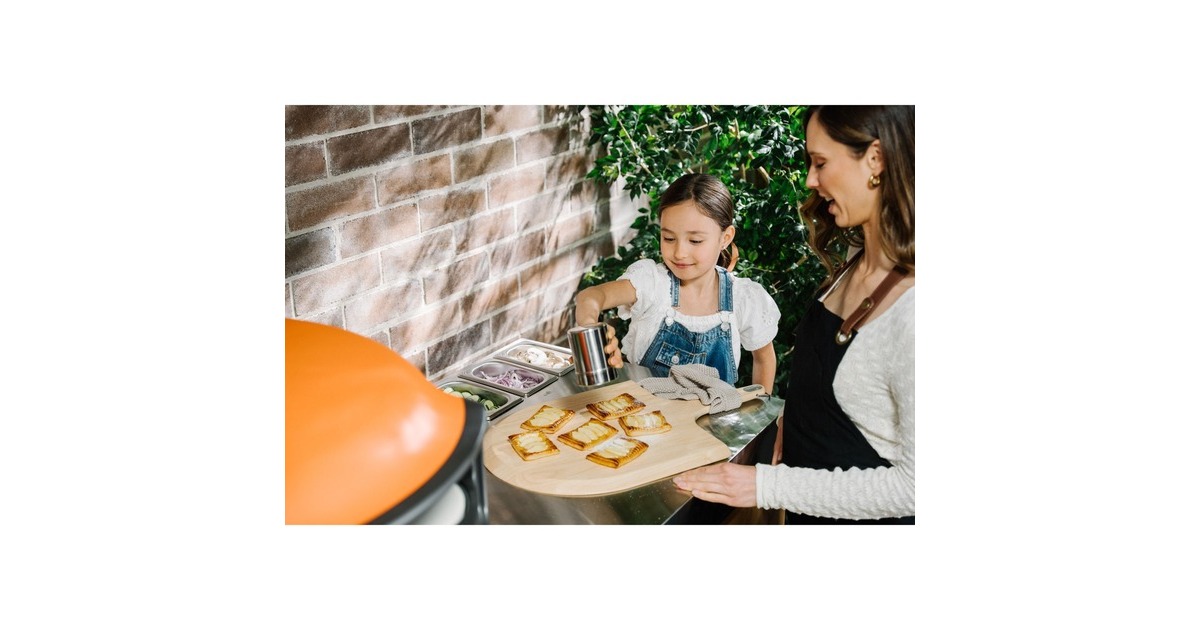 Everdure 1-Brenner Pizzaofen Kiln S terracotta(orange, 8,5 kW, für Pizzen bis ca. Ø 40cm)