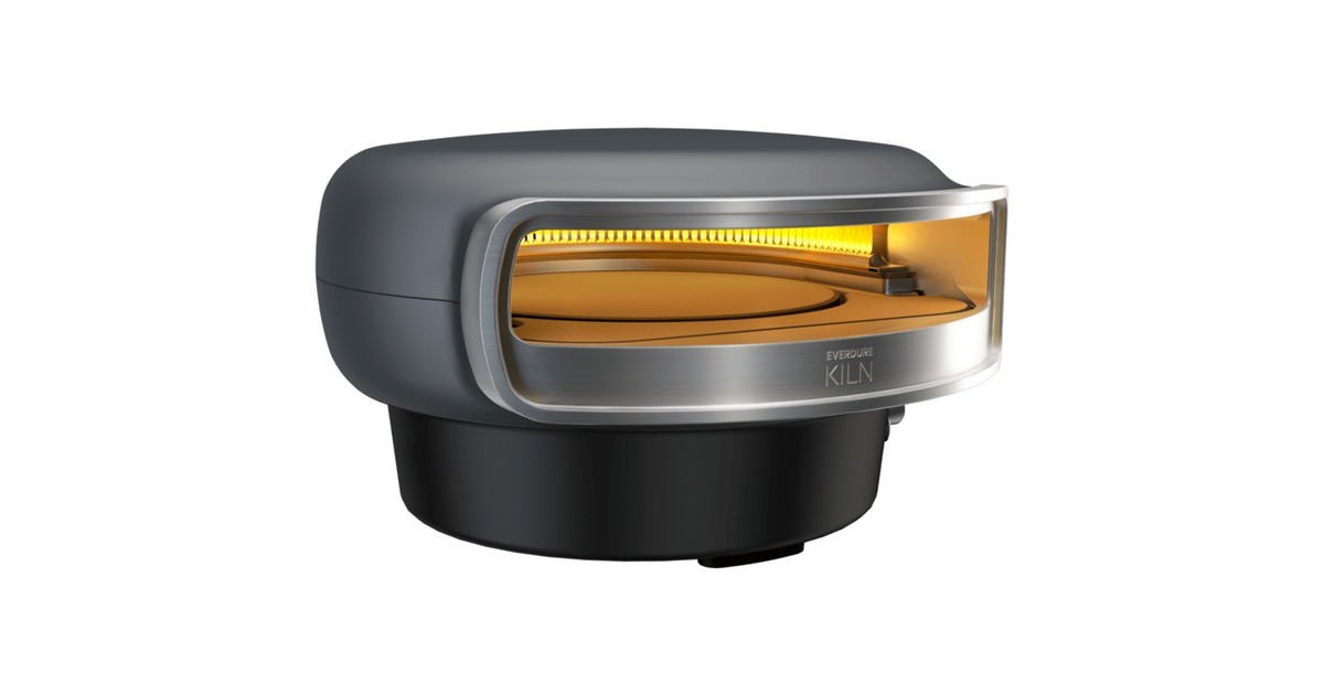 Everdure 2-Brenner Pizzaofen Kiln R graphite(dunkelgrau, 8,5 kW, für Pizzen bis ca. Ø 40cm, rotierender Pizzastein) Everdure 2-Brenner Pizzaofen Kiln R graphite(dunkelgrau, 8,5 kW, für Pizzen bis ca. Ø 40cm, rotierender Pizzastein)