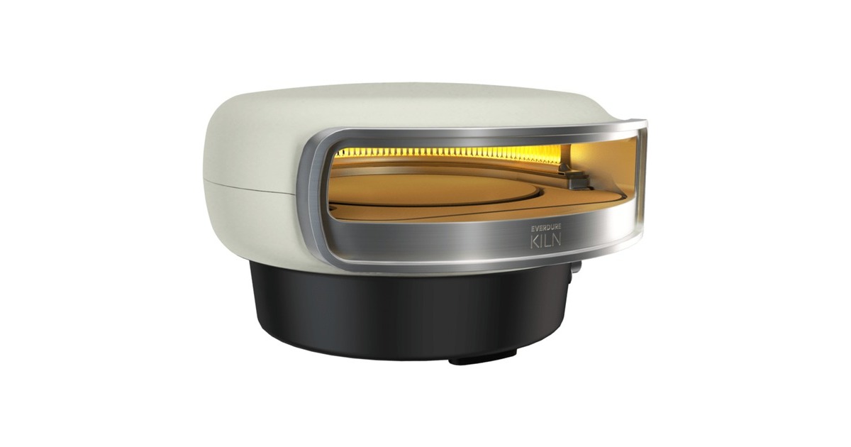 Everdure 2-Brenner Pizzaofen Kiln R stone(hellgrau, 8,5 kW, für Pizzen bis ca. Ø 40cm, rotierender Pizzastein) Everdure 2-Brenner Pizzaofen Kiln R stone(hellgrau, 8,5 kW, für Pizzen bis ca. Ø 40cm, rotierender Pizzastein)