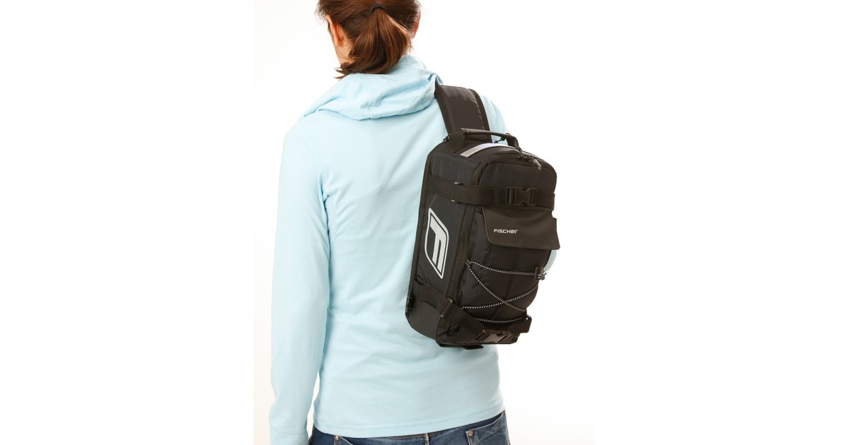 FISCHER Fahrrad 2in1 Gepäckträgertasche/Rucksack, Fahrradkorb/-tasche
