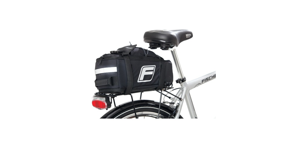FISCHER Fahrrad 2in1 Gepäckträgertasche/Rucksack, Fahrradkorb/-tasche