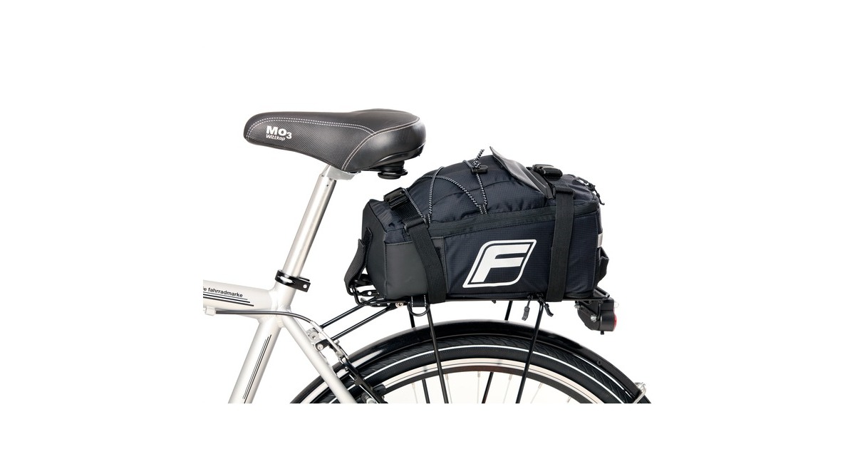 FISCHER Fahrrad 2in1 Gepäckträgertasche/Rucksack, Fahrradkorb/-tasche