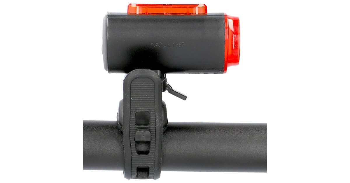 FISCHER Fahrrad Akku-Rücklicht Twin, LED-Leuchte