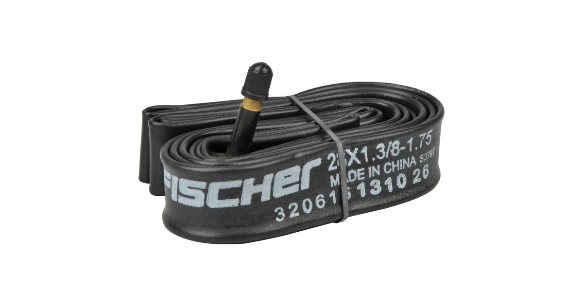FISCHER Fahrrad Fahrradschlauch 28"( Autoventil)
