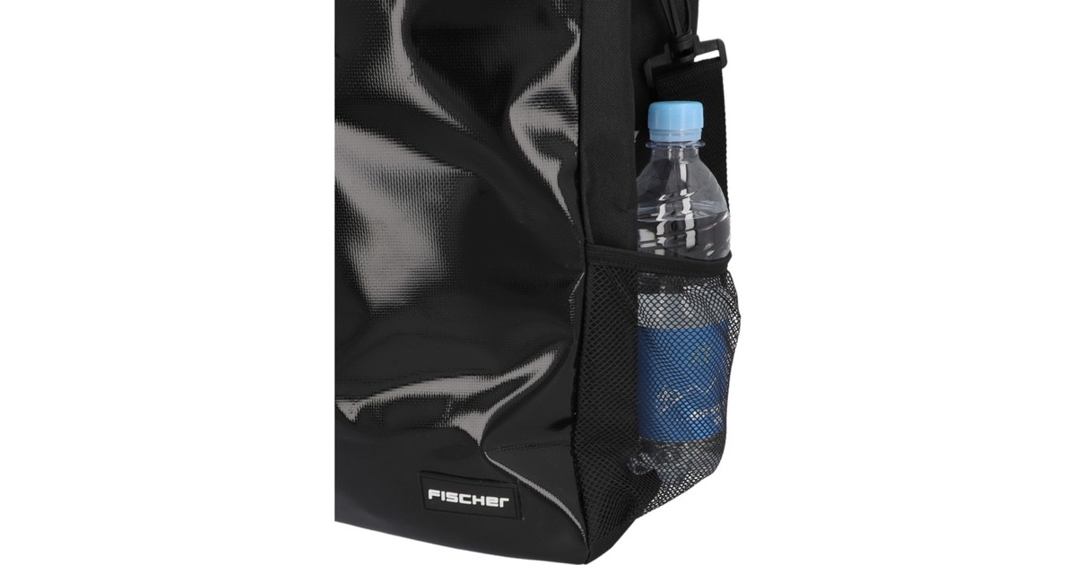 FISCHER Fahrrad Gepäckträgertasche Kurier, Fahrradkorb/-tasche(schwarz)
