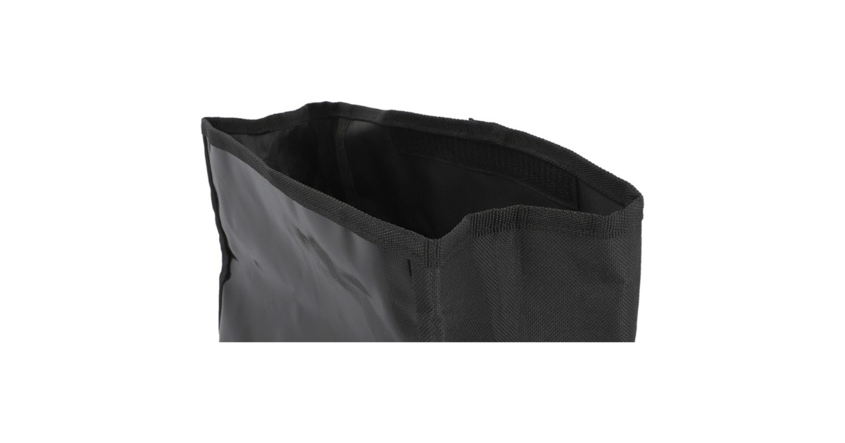 FISCHER Fahrrad Gepäckträgertasche Kurier, Fahrradkorb/-tasche(schwarz)