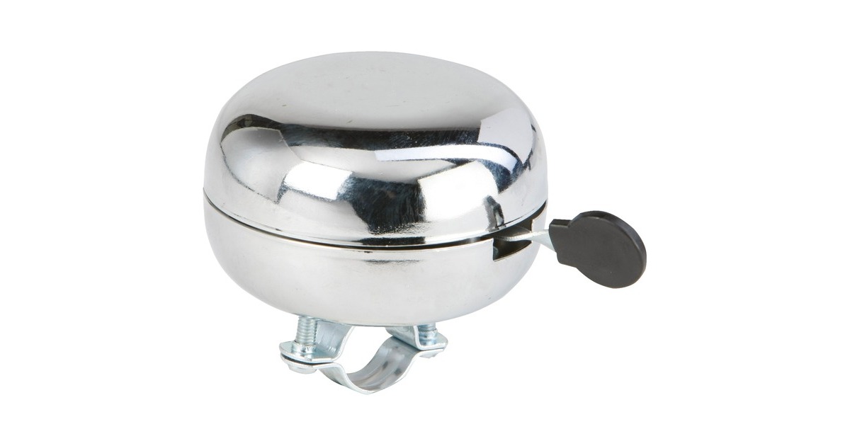 FISCHER Fahrrad Glocke, Fahrradklingel(chrom)