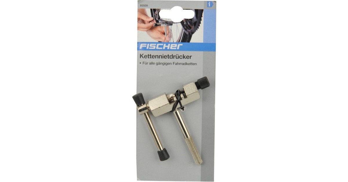 FISCHER Fahrrad Kettenniet-Drücker universal, Werkzeug-Set FISCHER Fahrrad Kettenniet-Drücker universal, Werkzeug-Set