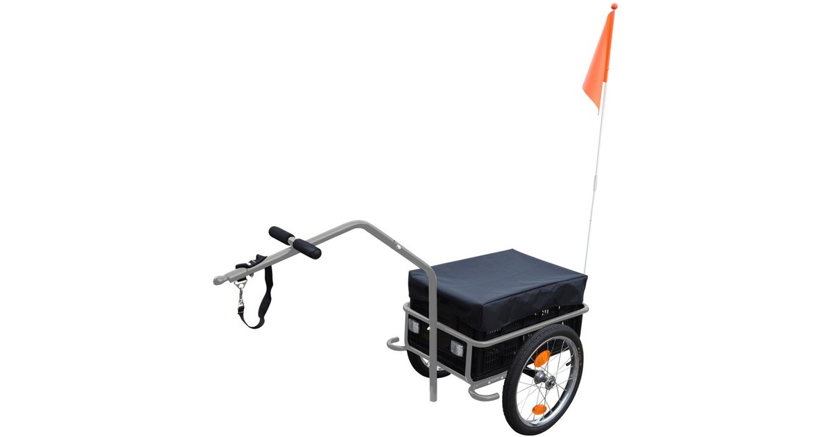 FISCHER Fahrrad Lastenanhänger Profi Plus III, Fahrradanhänger