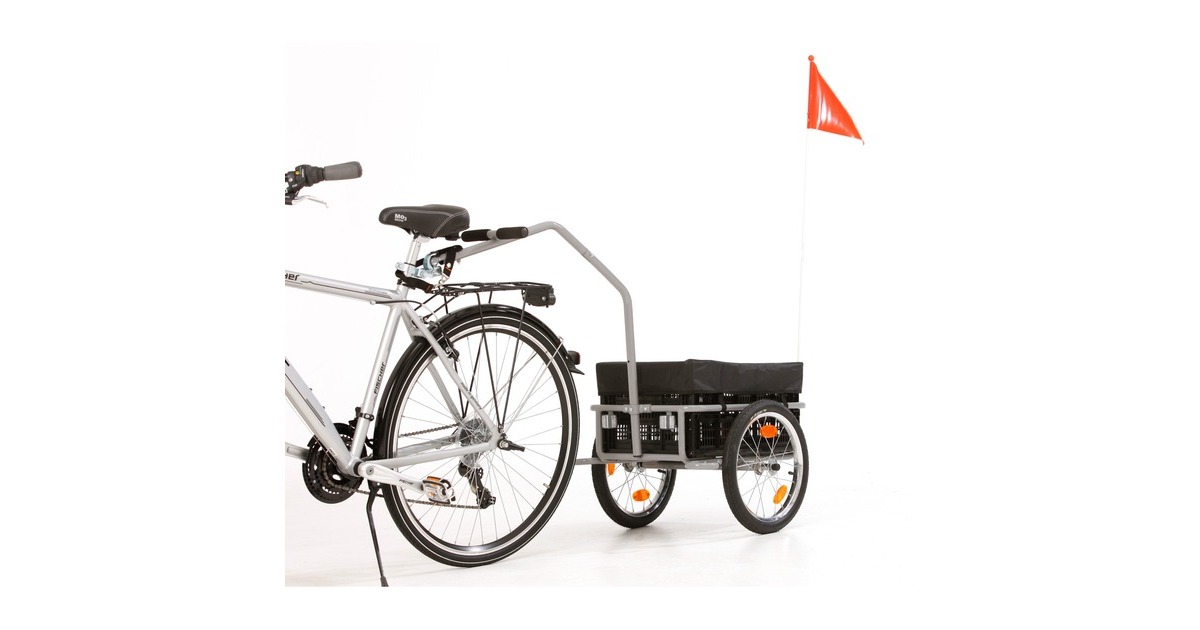 FISCHER Fahrrad Lastenanhänger Profi Plus III, Fahrradanhänger