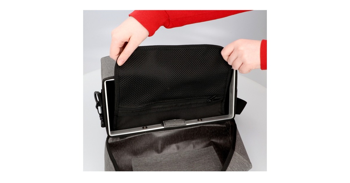 FISCHER Fahrrad Lenkertasche Cita, Fahrradkorb/-tasche(grau)