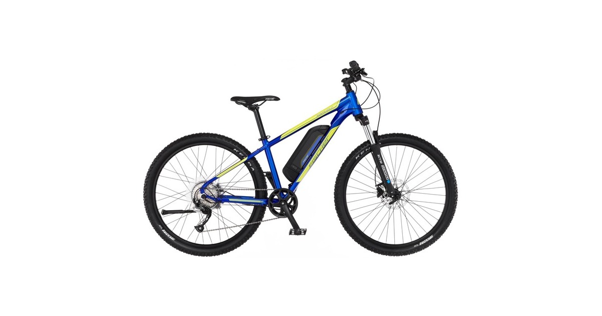 FISCHER Fahrrad Montis 2.1 Junior, Pedelec(blau (glänzend)/gelb, 38 cm Rahmen, 27,5") FISCHER Fahrrad Montis 2.1 Junior, Pedelec(blau (glänzend)/gelb, 38 cm Rahmen, 27,5")