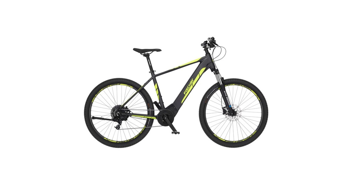 FISCHER Fahrrad Montis 5.0i, Pedelec(grau/gelb, 46 cm Rahmen, 29") FISCHER Fahrrad Montis 5.0i, Pedelec(grau/gelb, 46 cm Rahmen, 29")