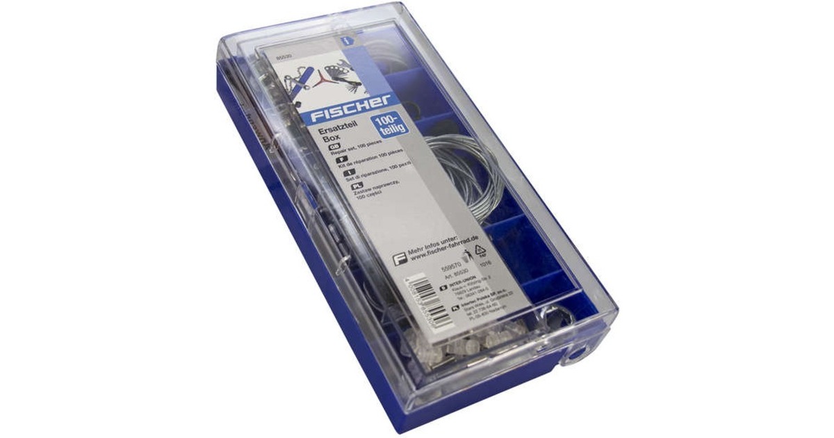 FISCHER Fahrrad Reparaturset, 100-teilig