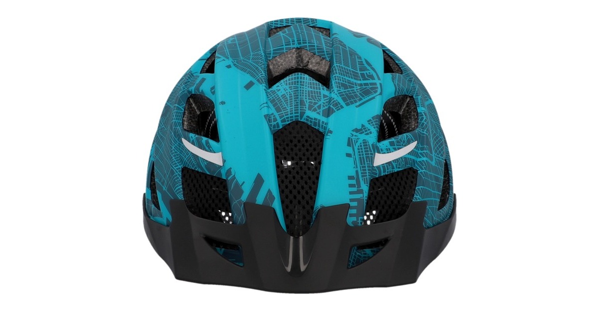 FISCHER Fahrrad Urban Plus New York, Helm(türkis, S/M)