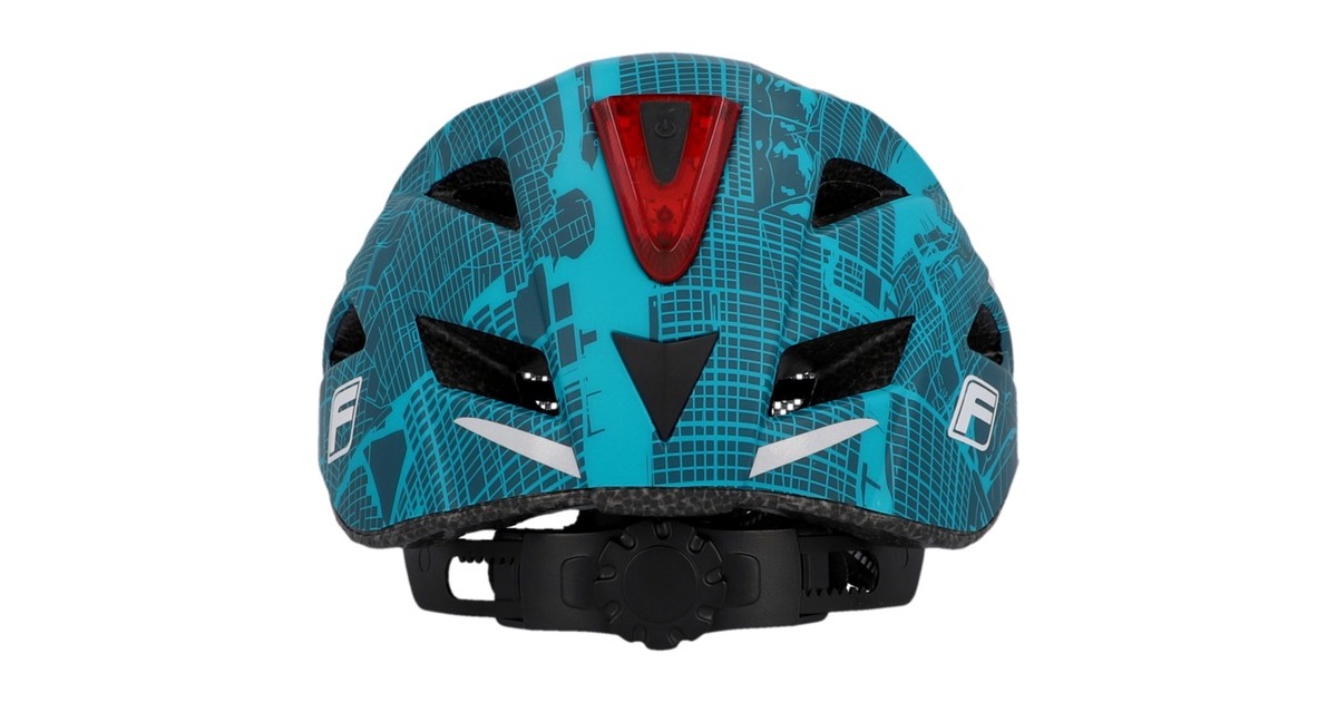 FISCHER Fahrrad Urban Plus New York, Helm(türkis, S/M)
