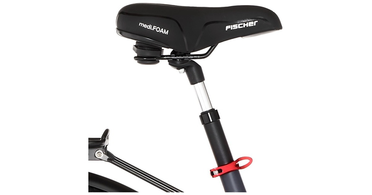 FISCHER Fahrrad Viator 1.0 Damen, Pedelec(anthrazit, 44 cm Rahmen, 28