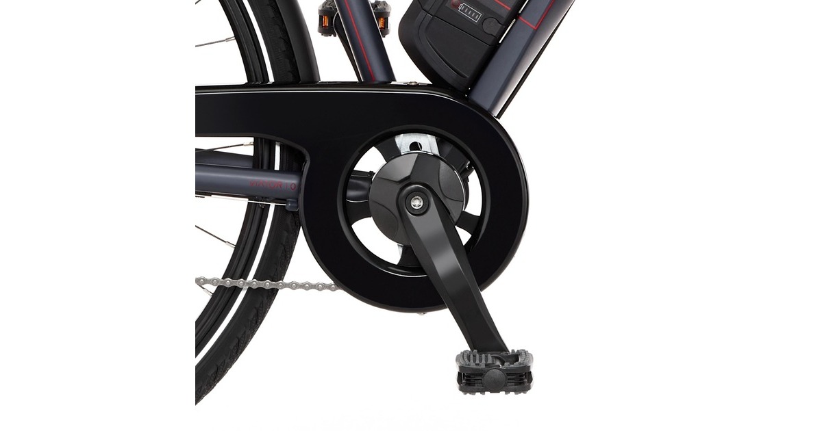FISCHER Fahrrad Viator 1.0 Damen, Pedelec(anthrazit, 44 cm Rahmen, 28