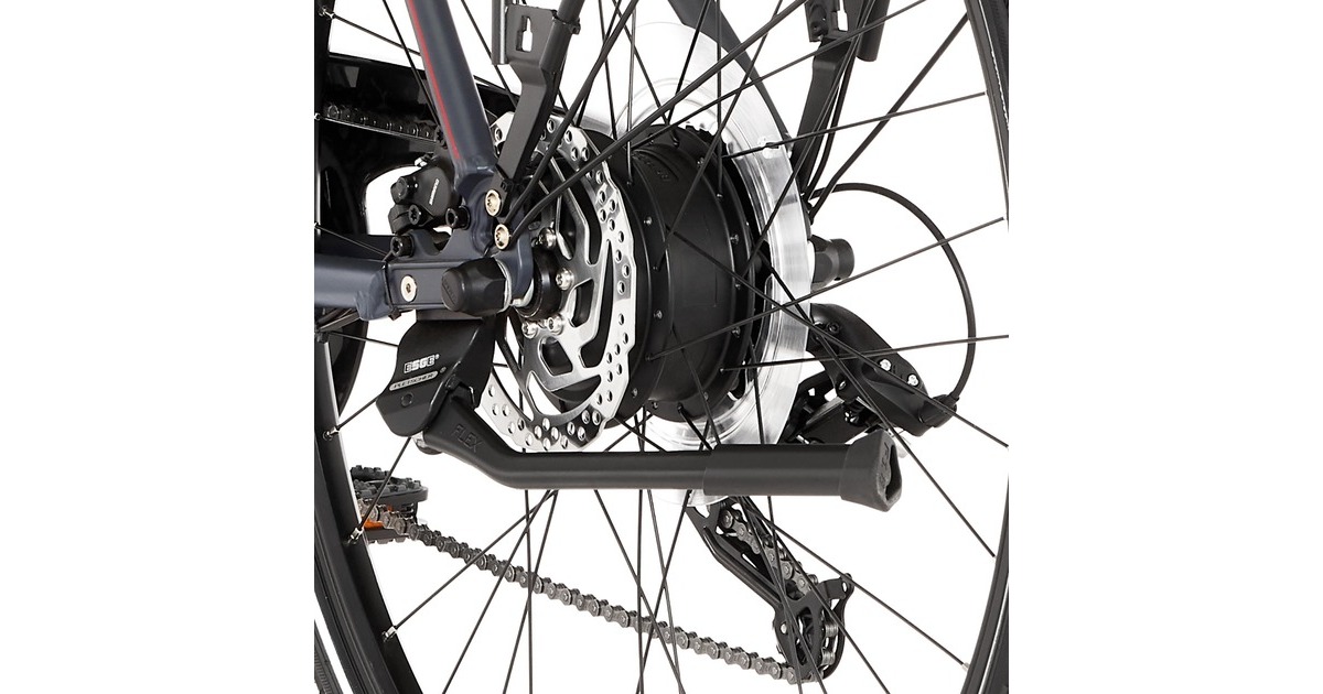 FISCHER Fahrrad Viator 1.0 Herren, Pedelec(anthrazit, 50 cm Rahmen, 28