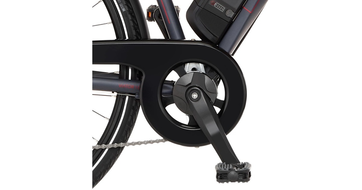 FISCHER Fahrrad Viator 1.0 Herren, Pedelec(anthrazit, 50 cm Rahmen, 28