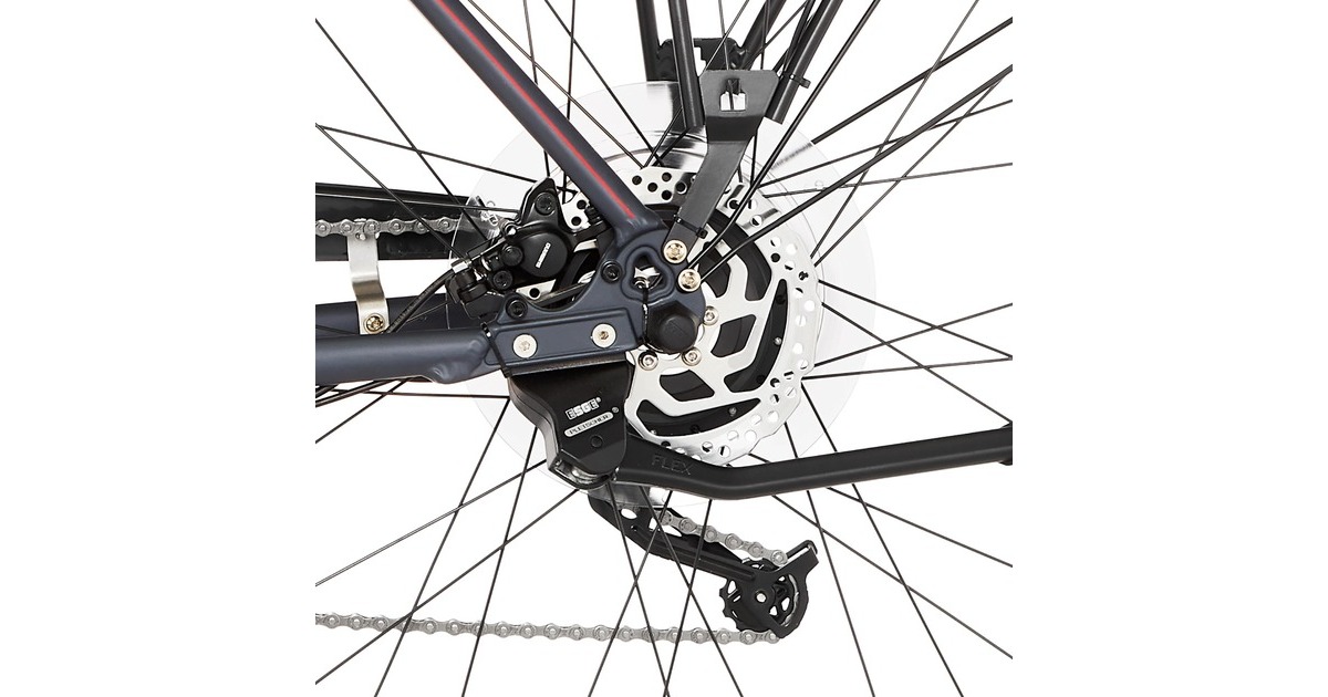 FISCHER Fahrrad Viator 1.0 Herren, Pedelec(anthrazit, 50 cm Rahmen, 28