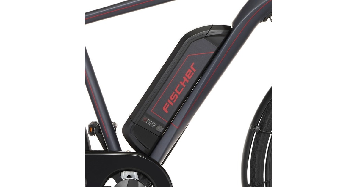 FISCHER Fahrrad Viator 1.0, Pedelec(anthrazit, 28