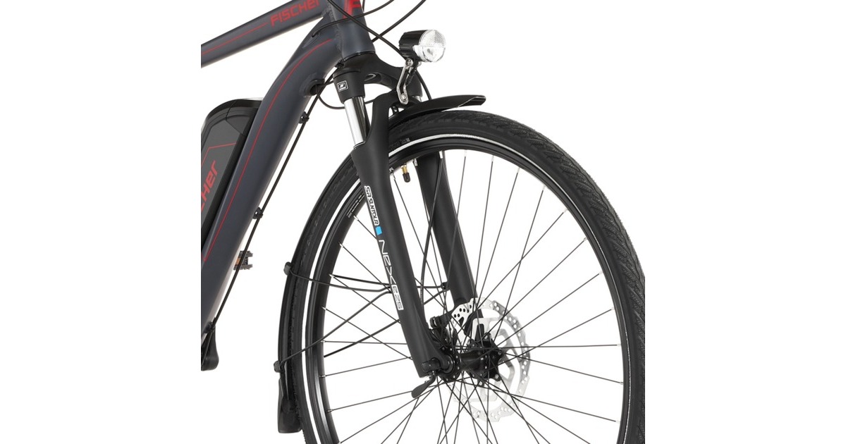 FISCHER Fahrrad Viator 1.0, Pedelec(anthrazit, 28