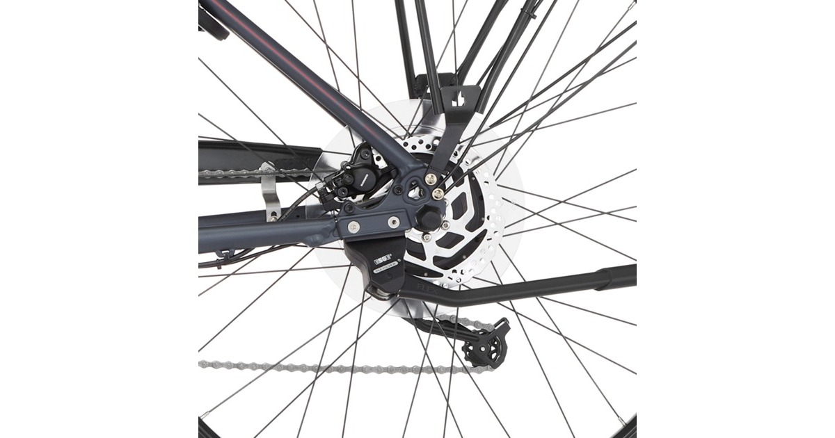 FISCHER Fahrrad Viator 2.0 Damen, Pedelec(anthrazit, 282, 44 cm Rahem)