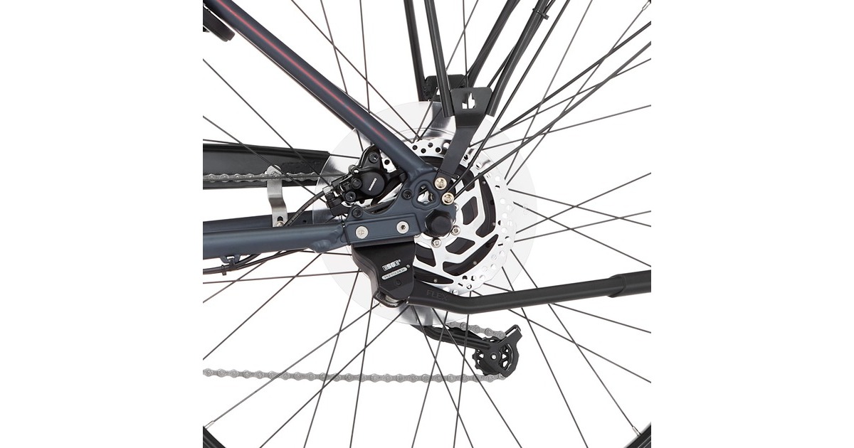 FISCHER Fahrrad Viator 2.0 Damen, Pedelec(anthrazit, 44 cm Rahmen, 28