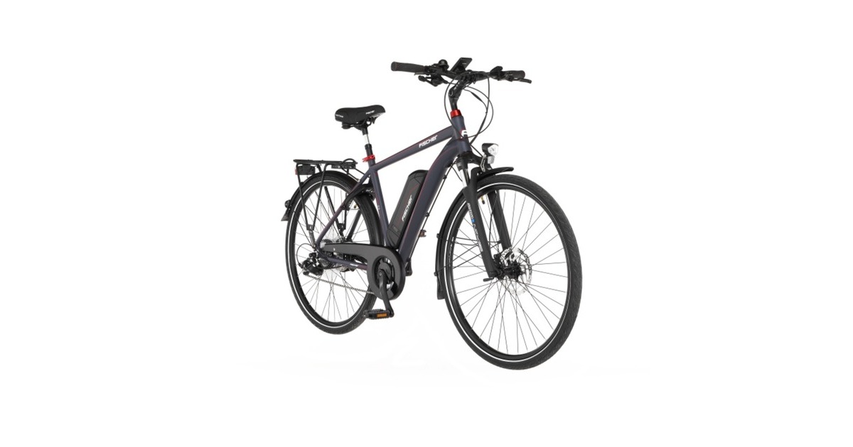 FISCHER Fahrrad Viator 2.0, Pedelec(anthrazit, 28